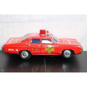 Vintage Fire Chief Car NO.8 With Unique Features